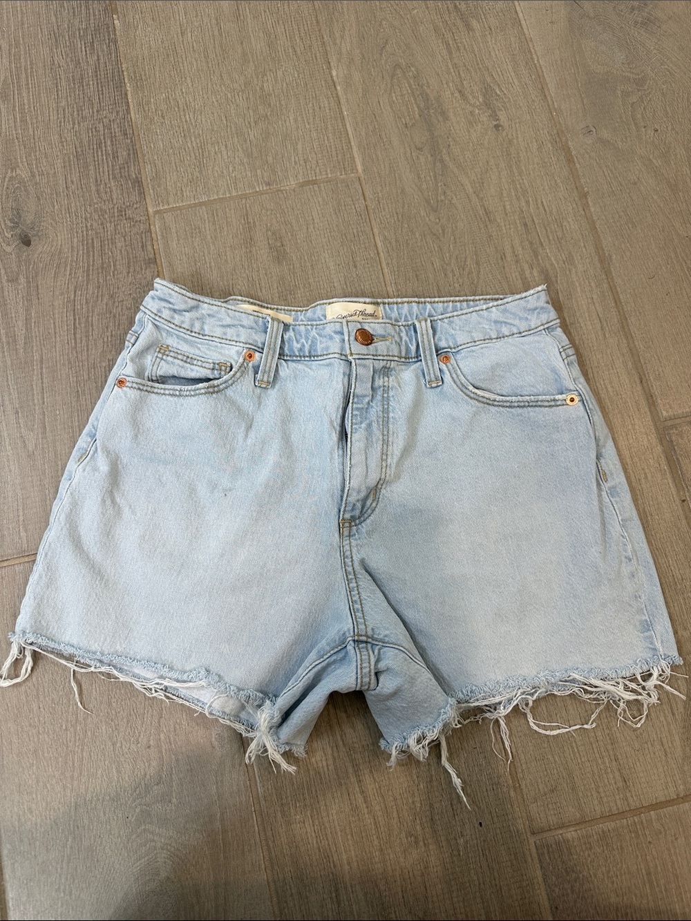 Light Wash Denim Cutoff Shorts - Universal Threads